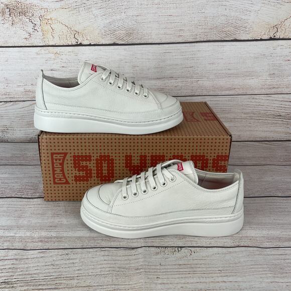 Camper Runner Up Womens Sz 8.5 Platform Sneakers White K201626-009 - Picture 1 of 11